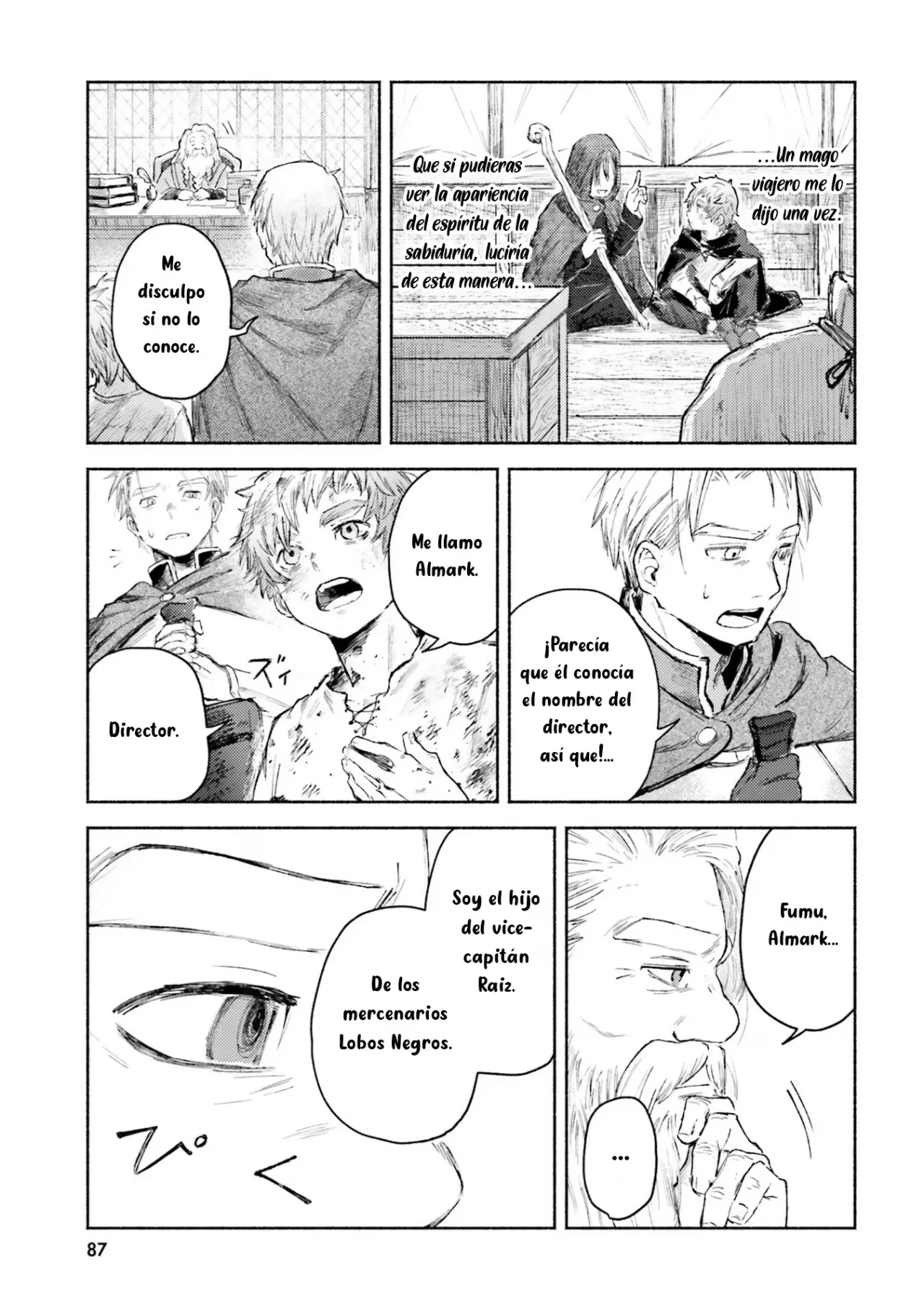 Página 21 del Manga