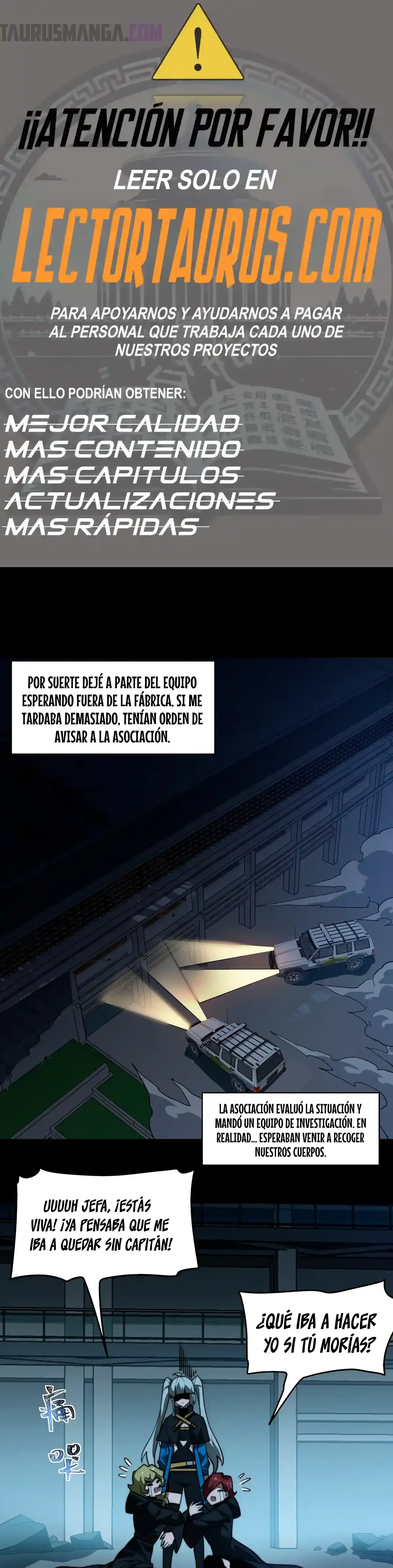 Página 1 del Manga