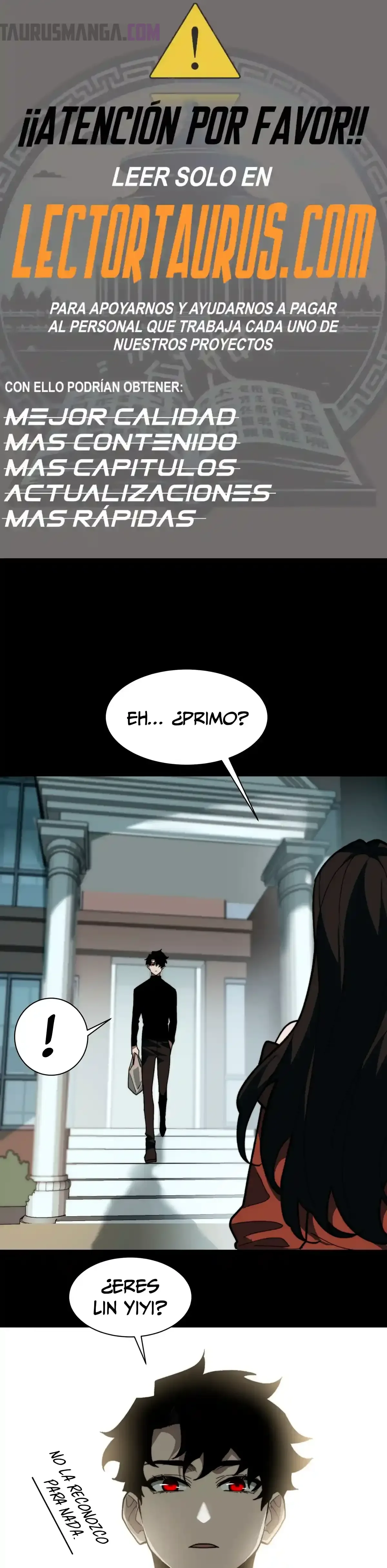 Página 1 del Manga