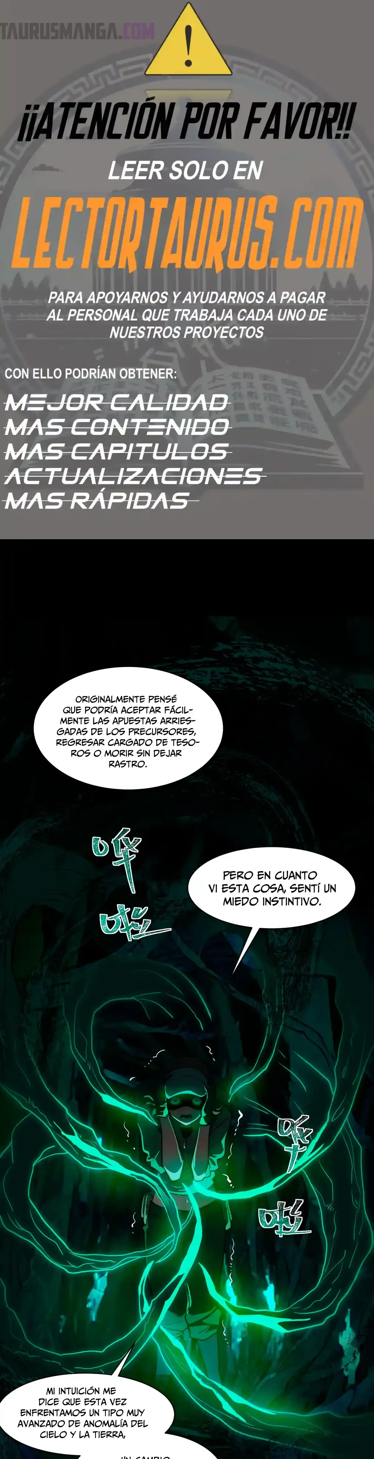 Página 1 del Manga