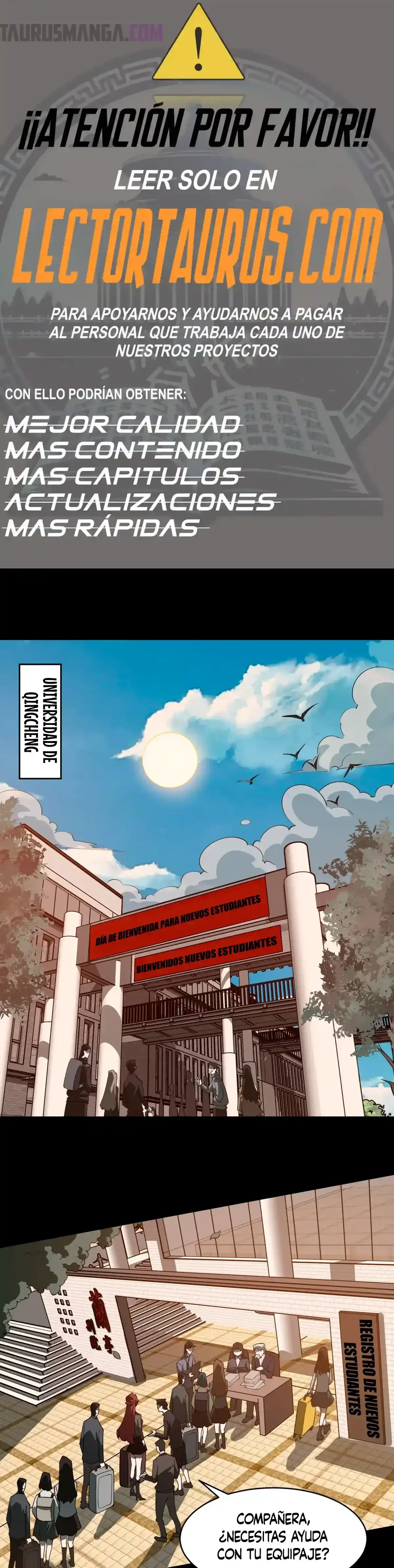 Página 1 del Manga