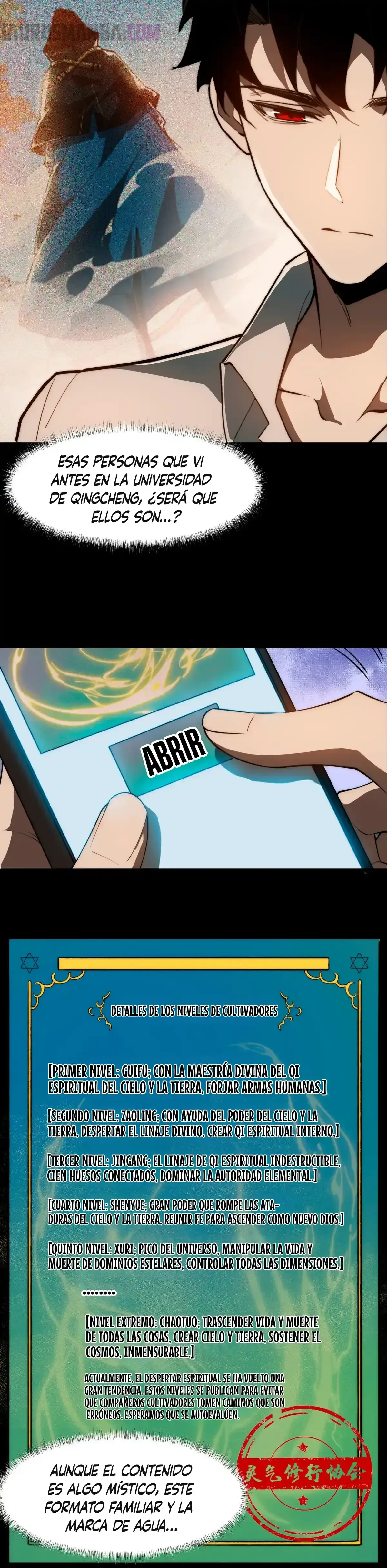 Página 19 del Manga