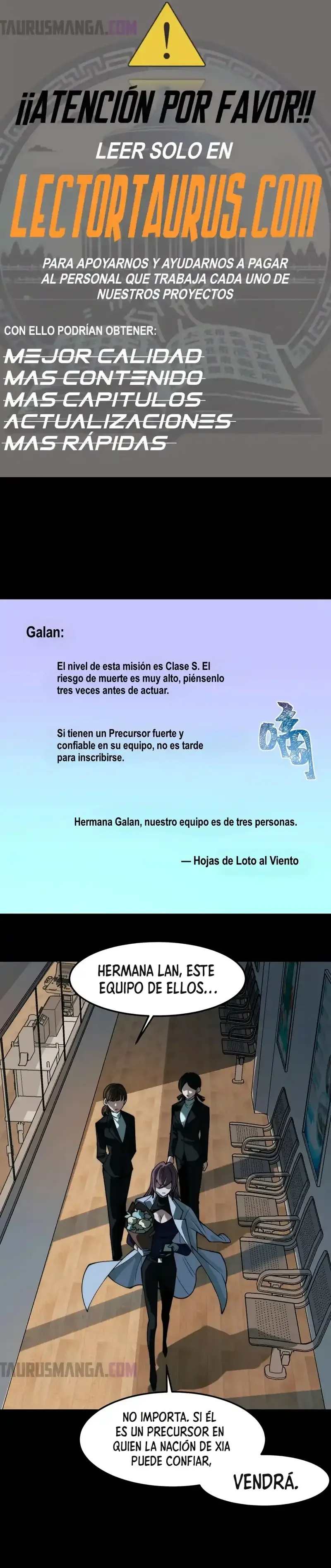Página 1 del Manga