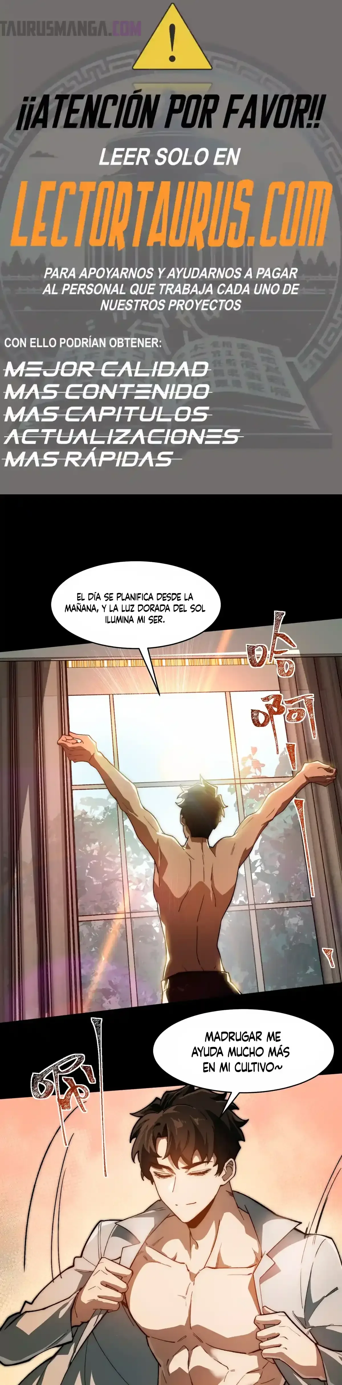 Página 1 del Manga