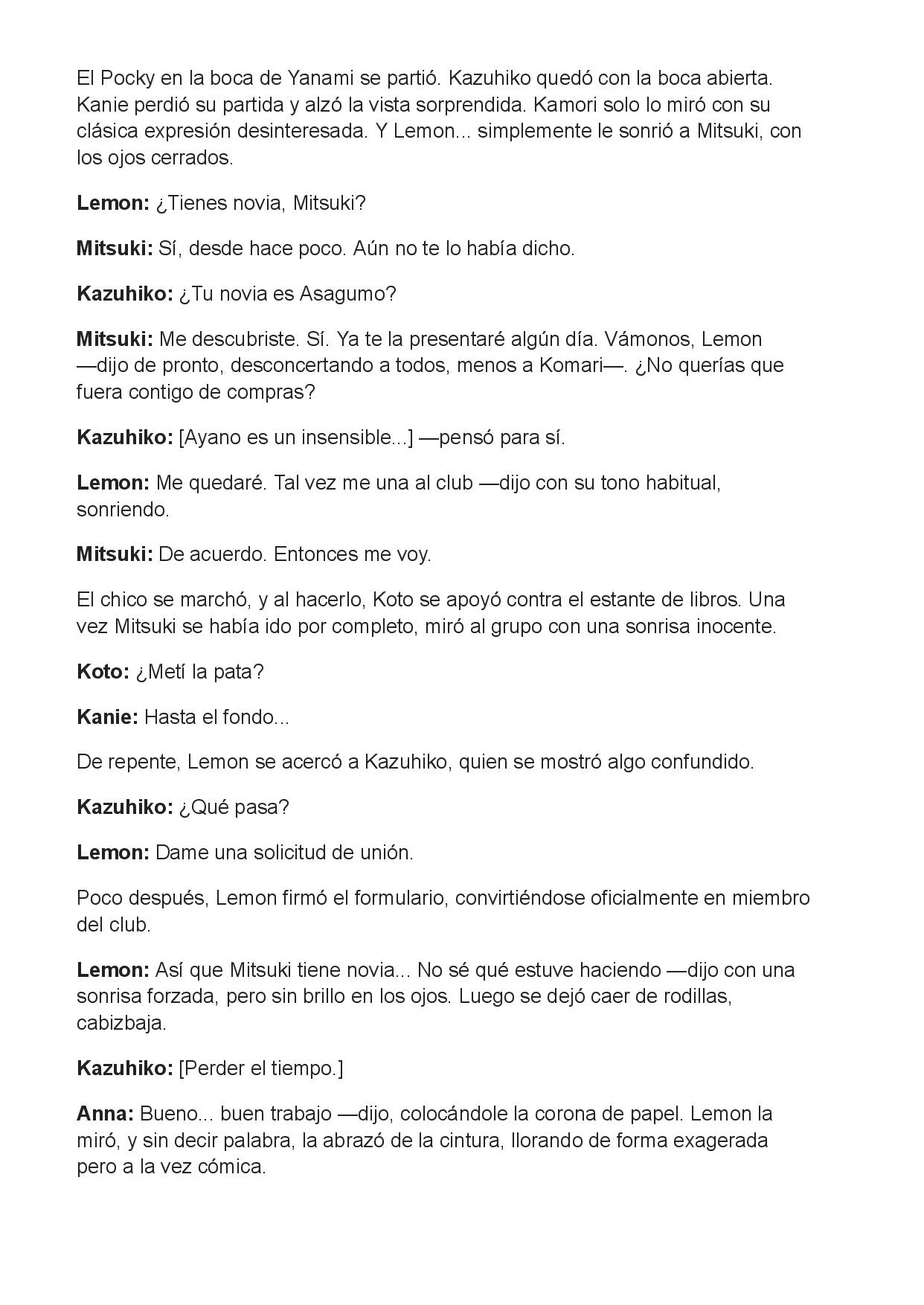 Página 15 del Manga