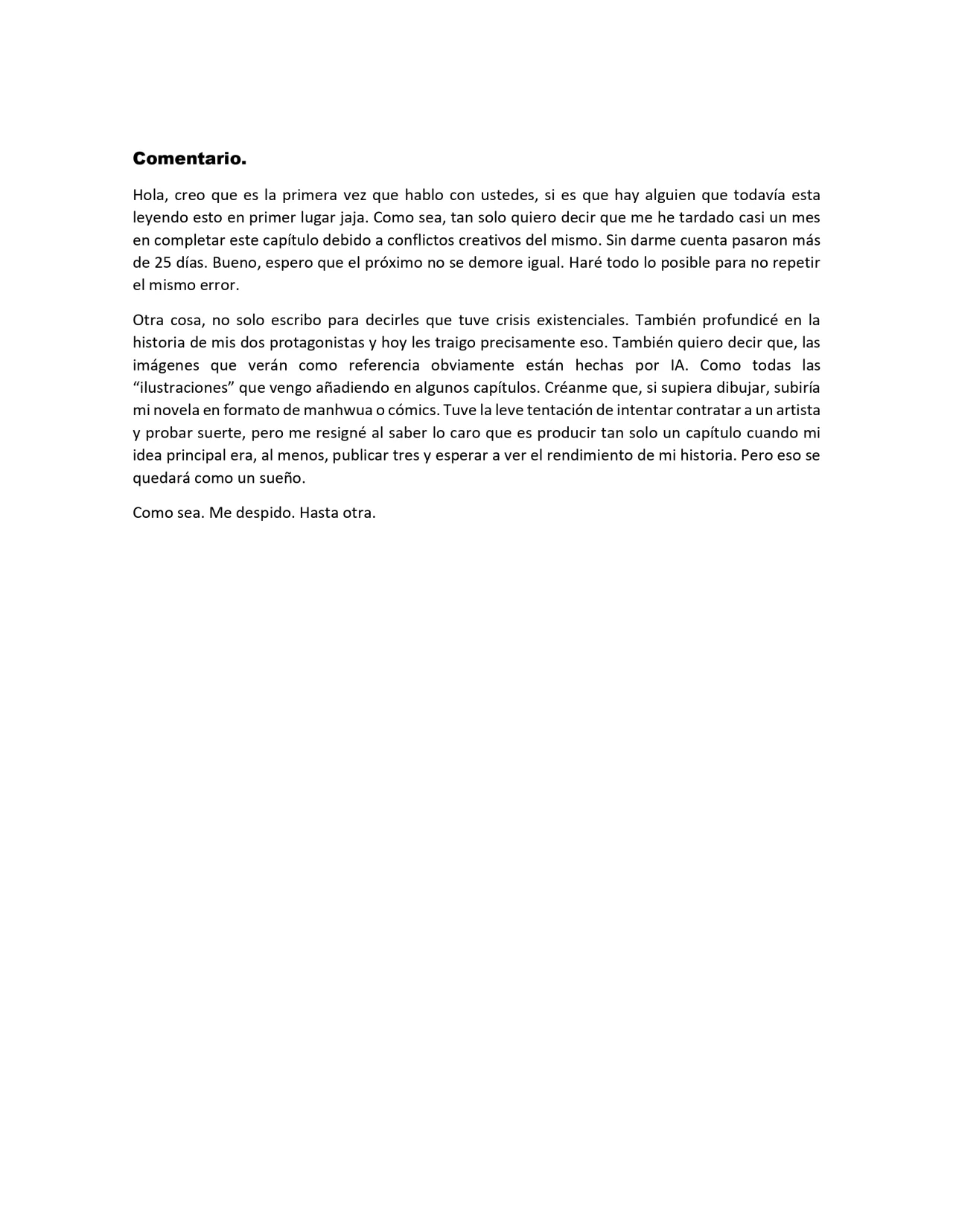 Página 15 del Manga