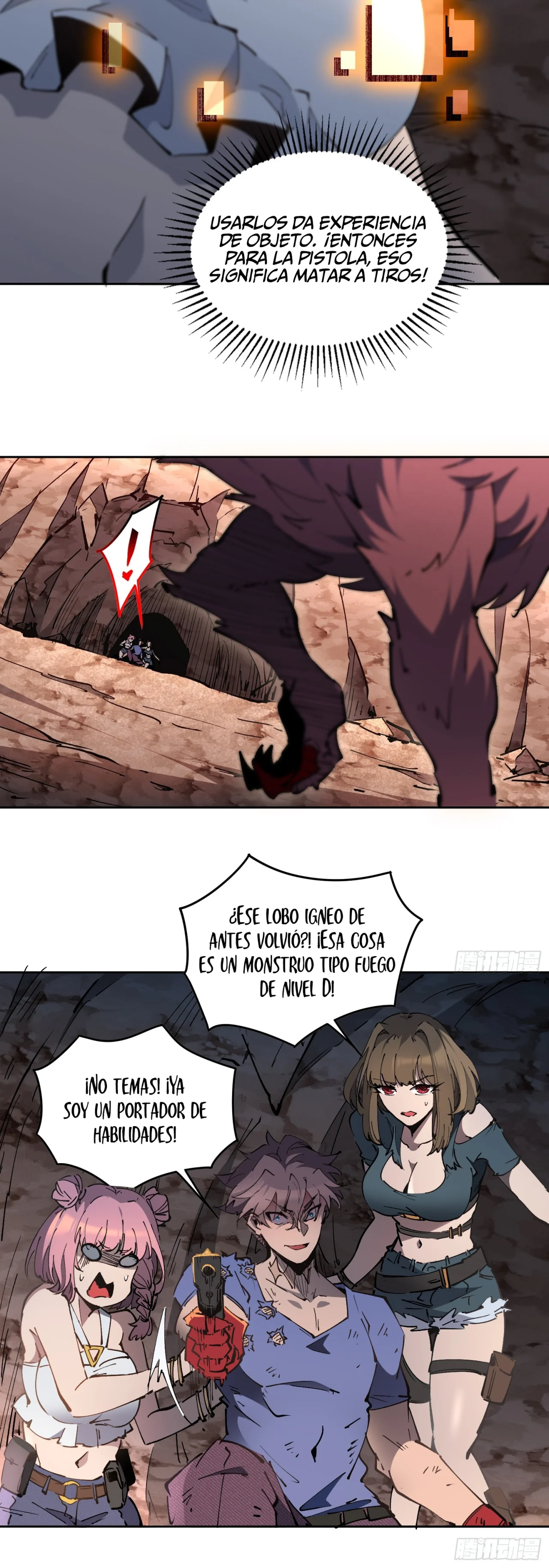 Página 57 del Manga