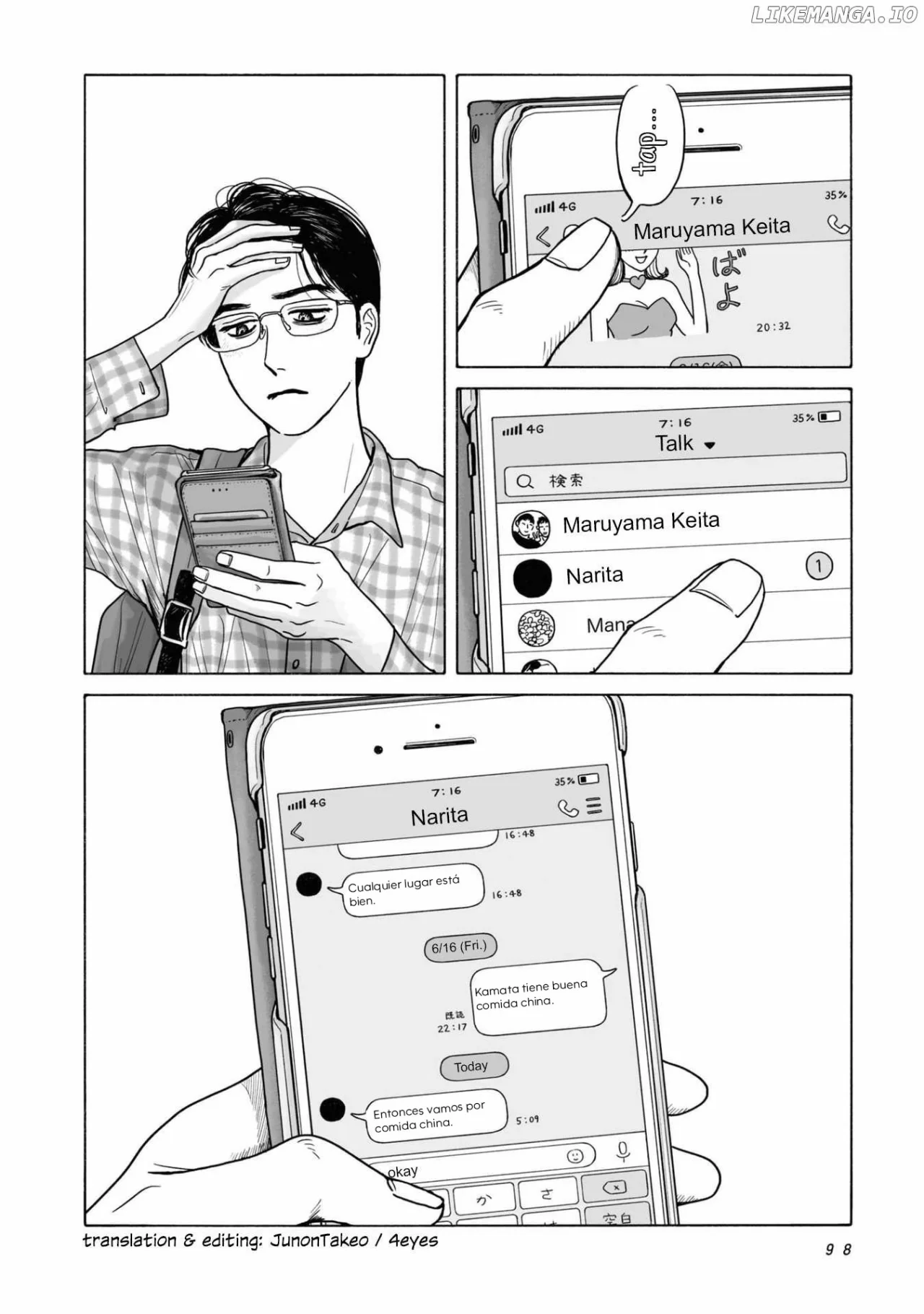 Página 21 del Manga
