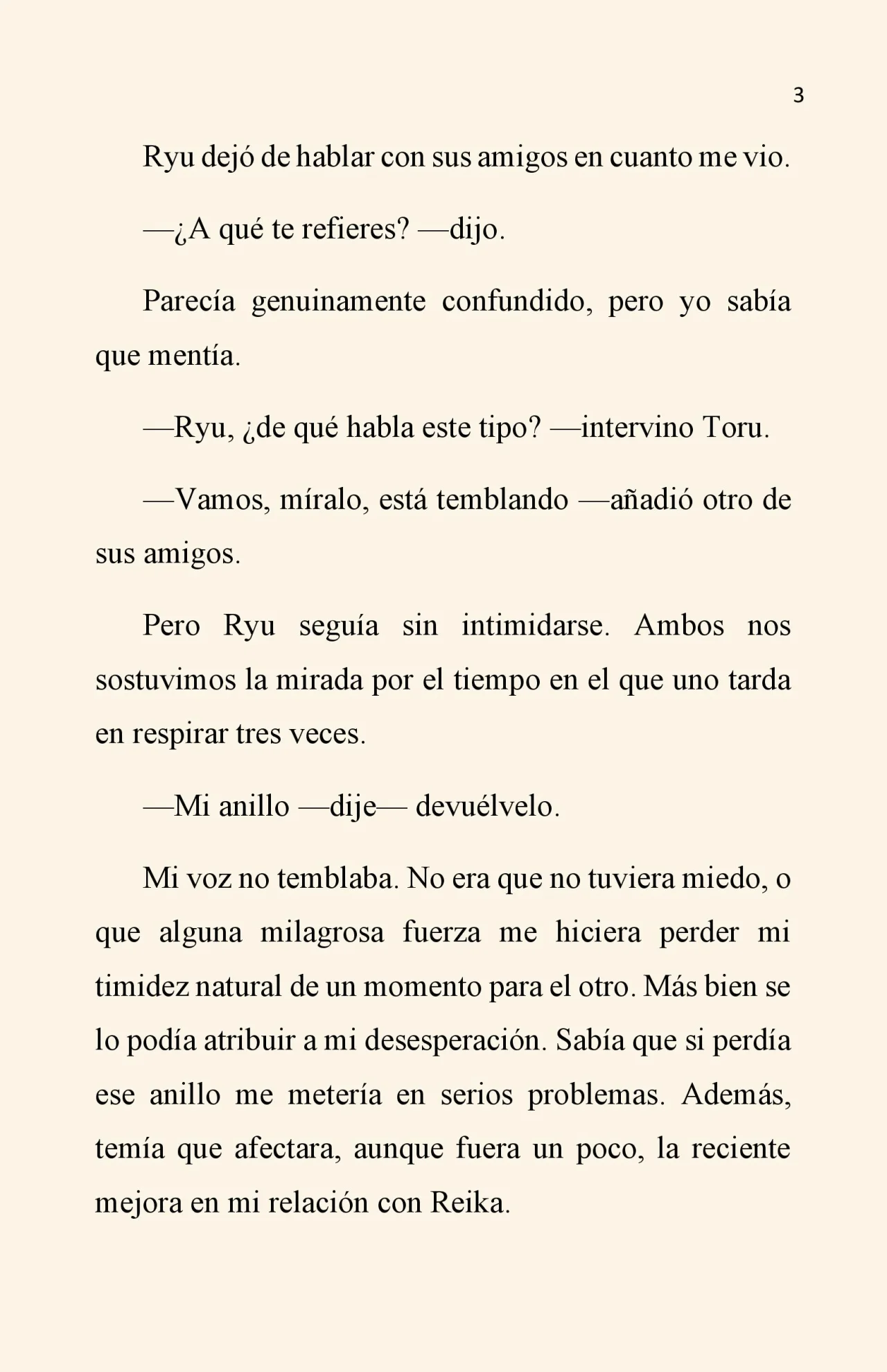 Página 3 del Manga