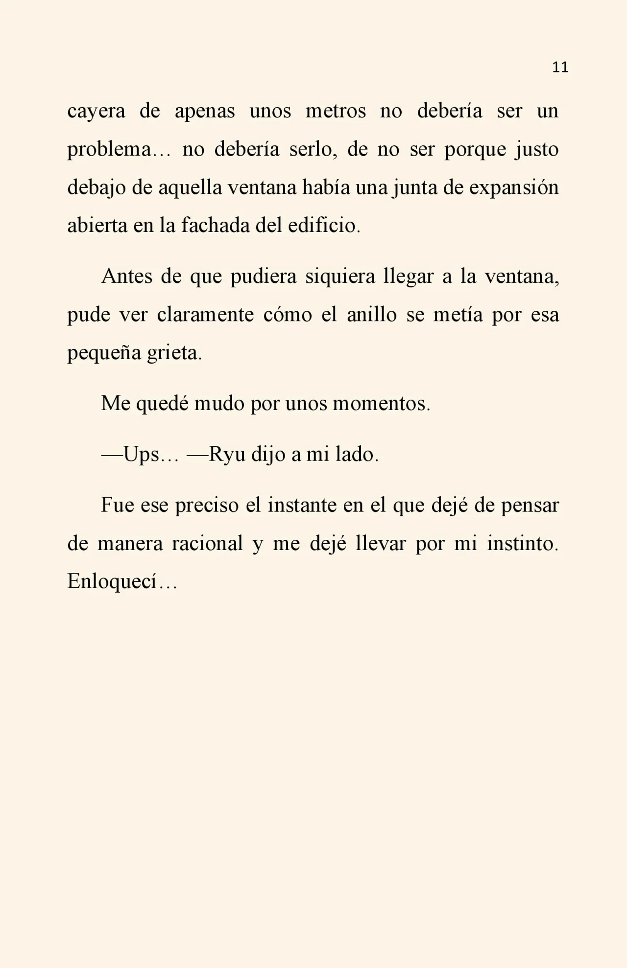 Página 11 del Manga