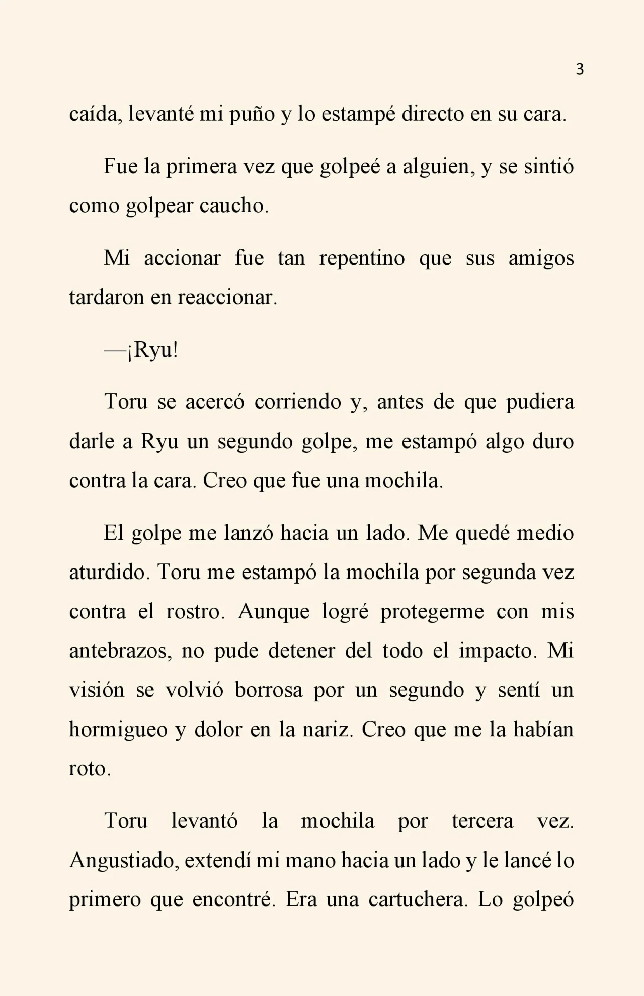Página 3 del Manga