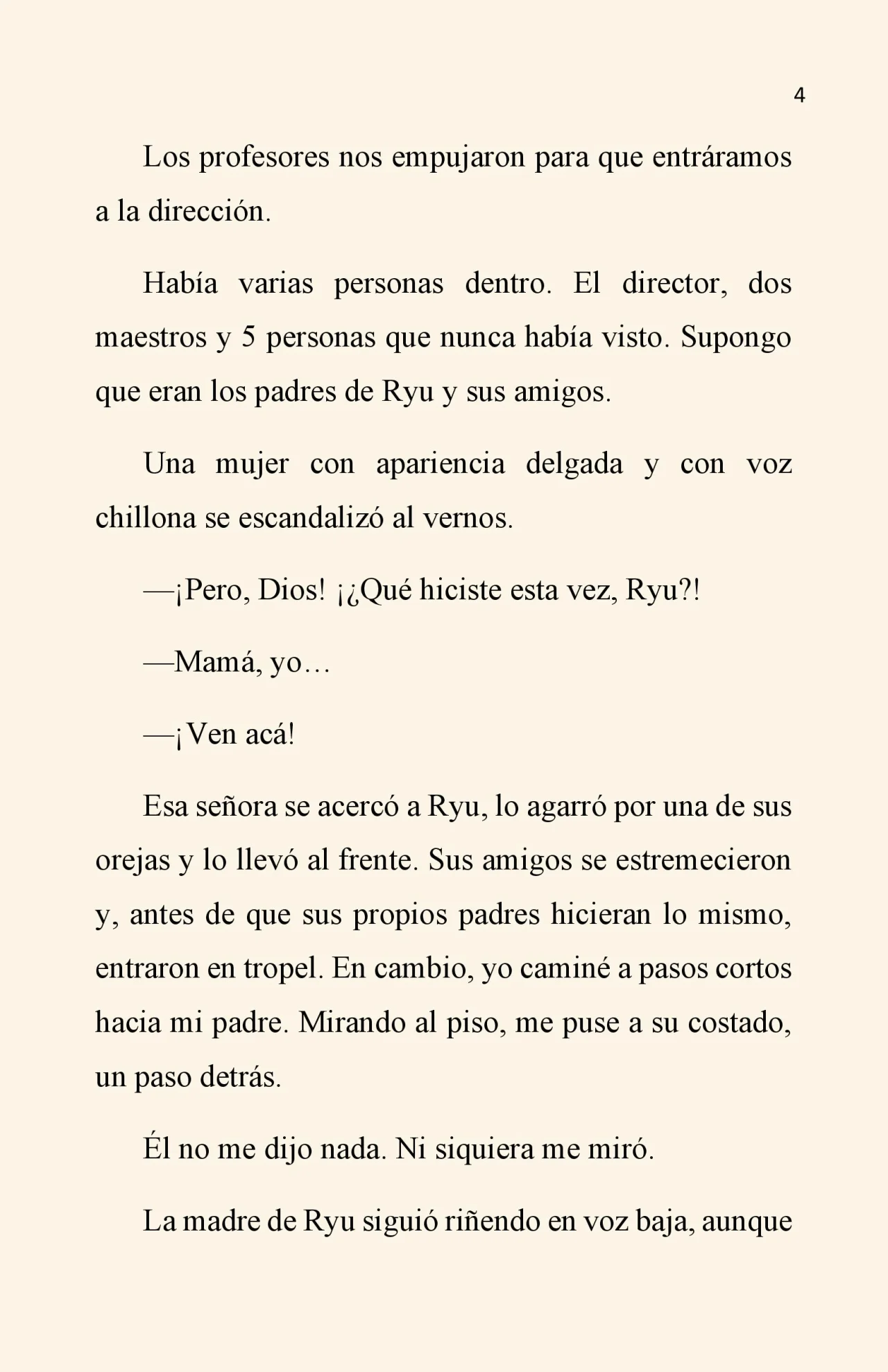 Página 4 del Manga