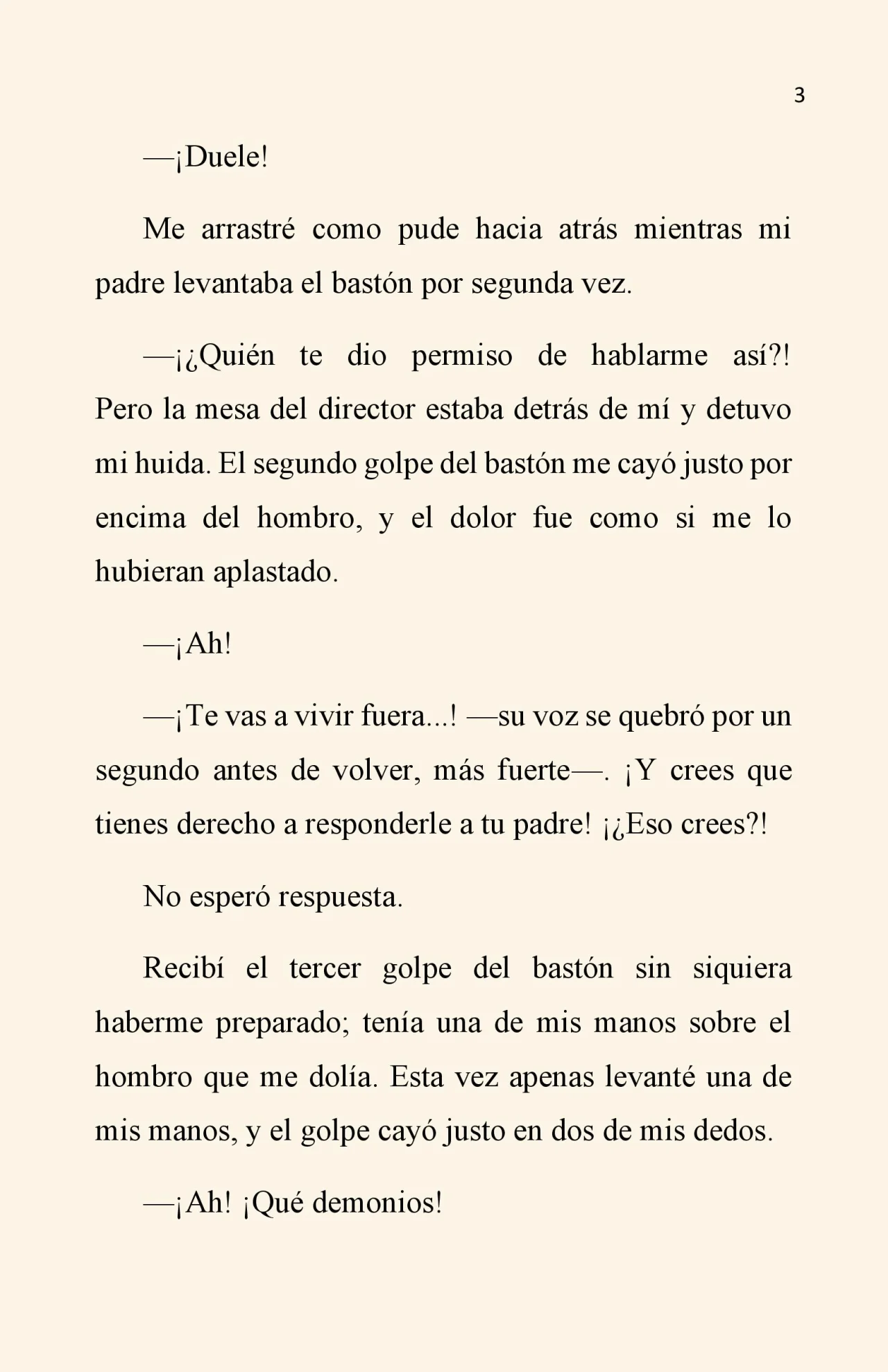 Página 3 del Manga