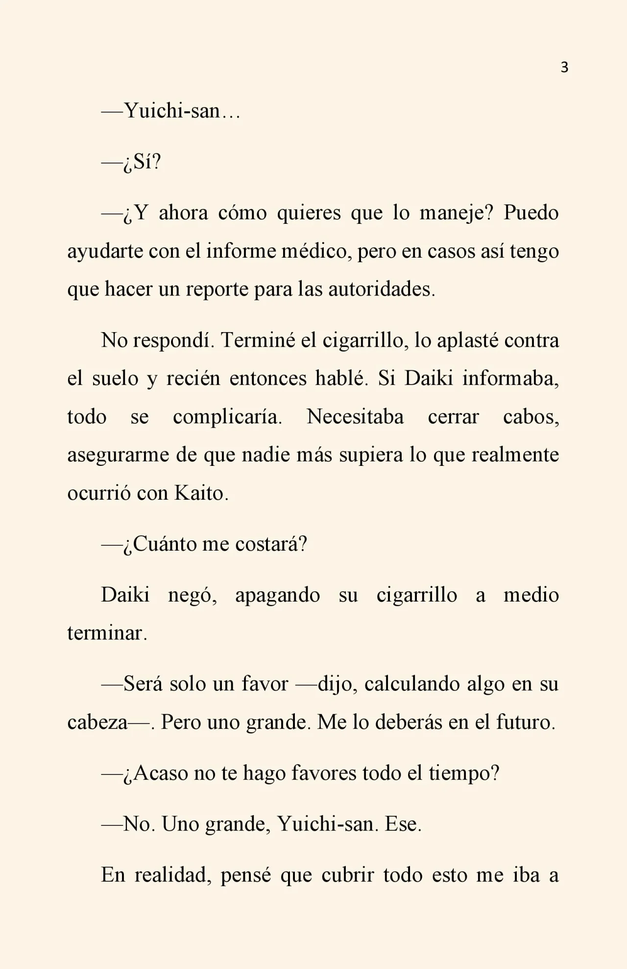 Página 3 del Manga