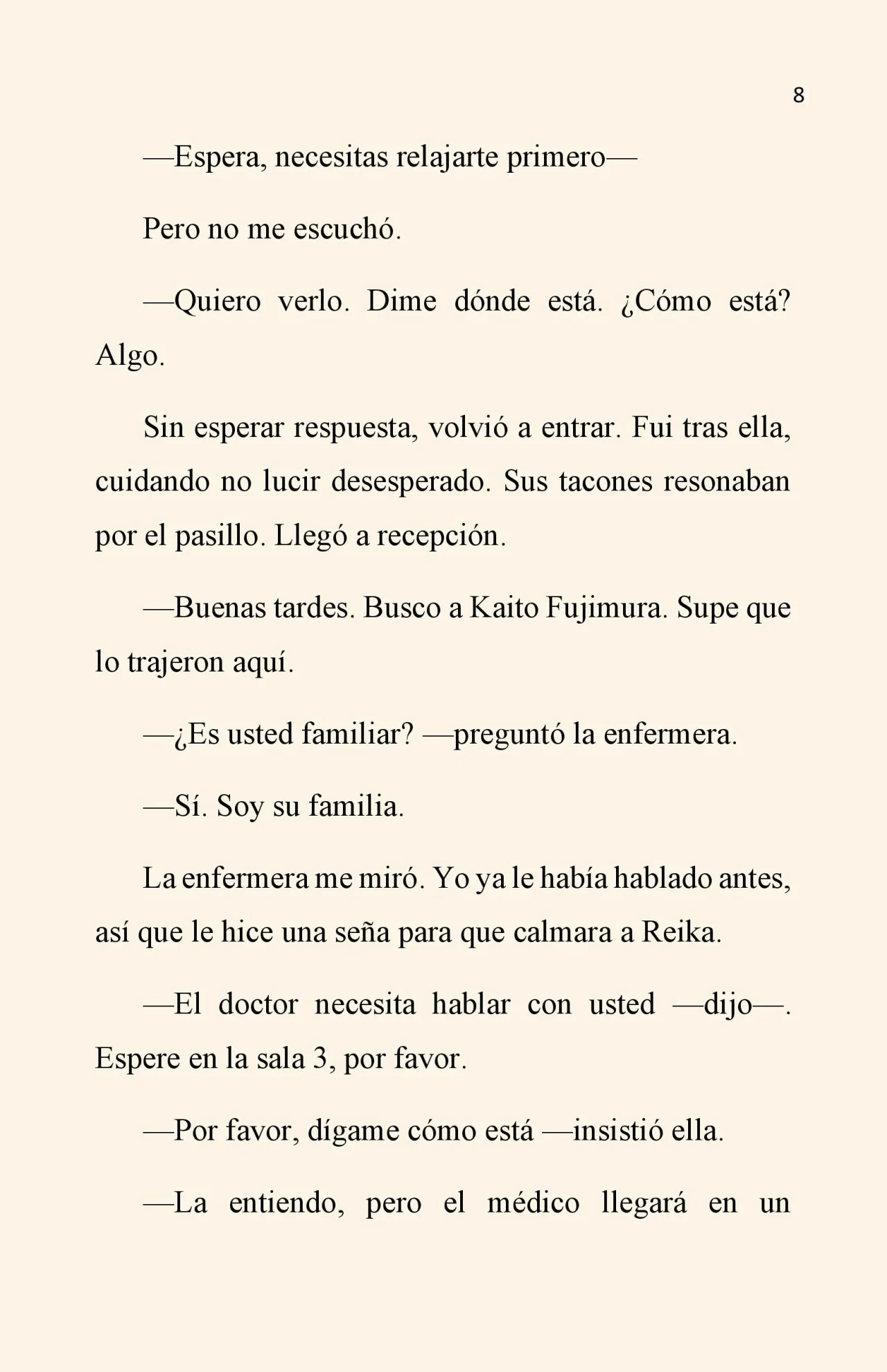 Página 8 del Manga