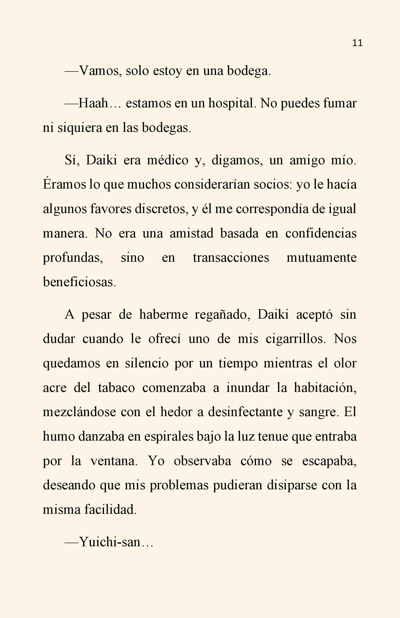 Página 11 del Manga