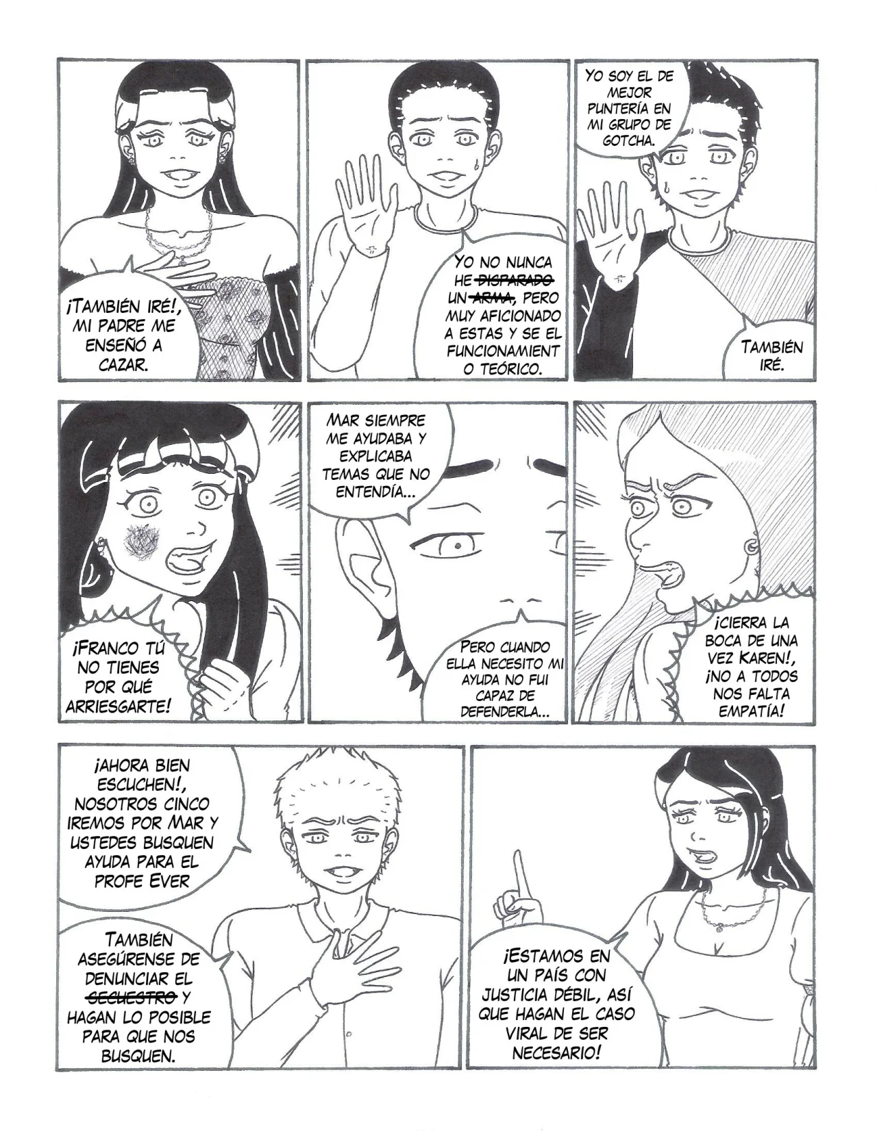 Página 17 del Manga