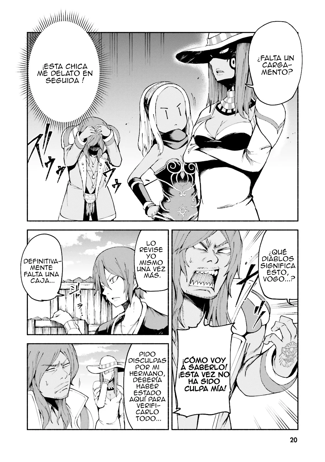 Página 20 del Manga