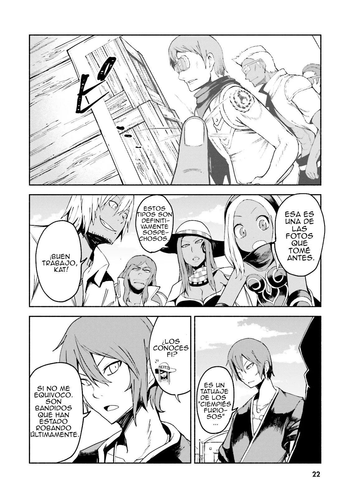 Página 22 del Manga