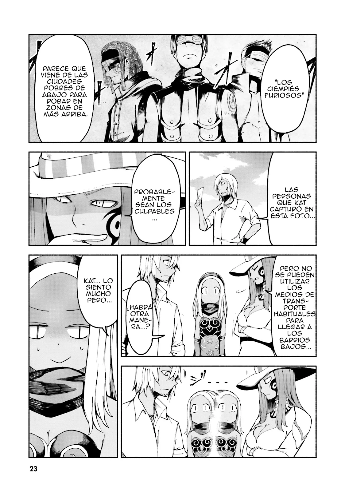 Página 23 del Manga