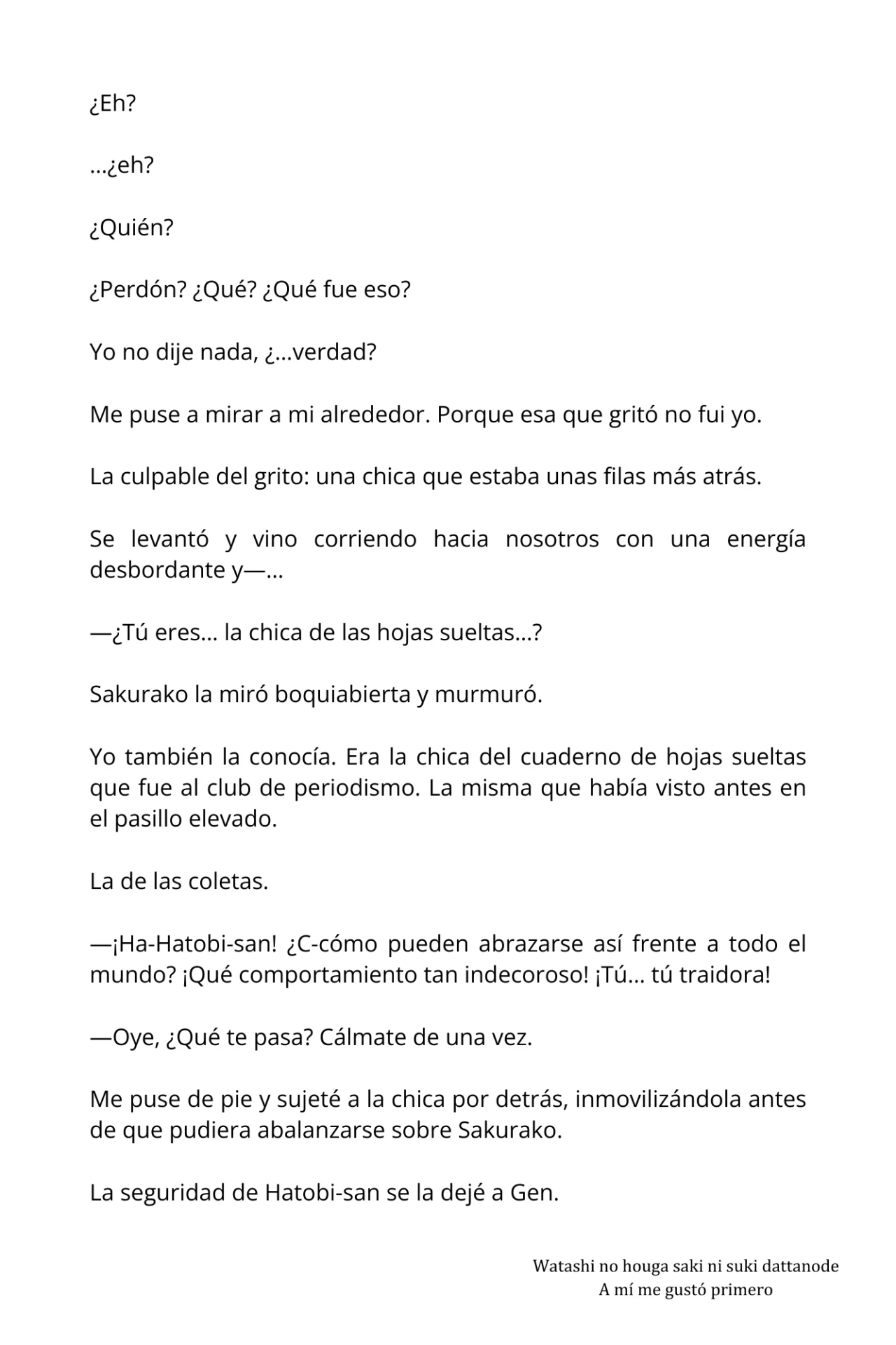 Página 33 del Manga