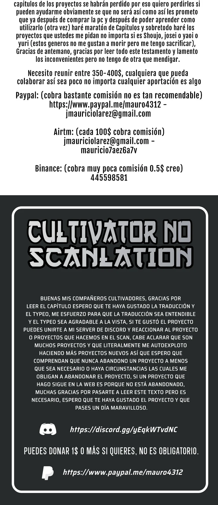 Página 22 del Manga