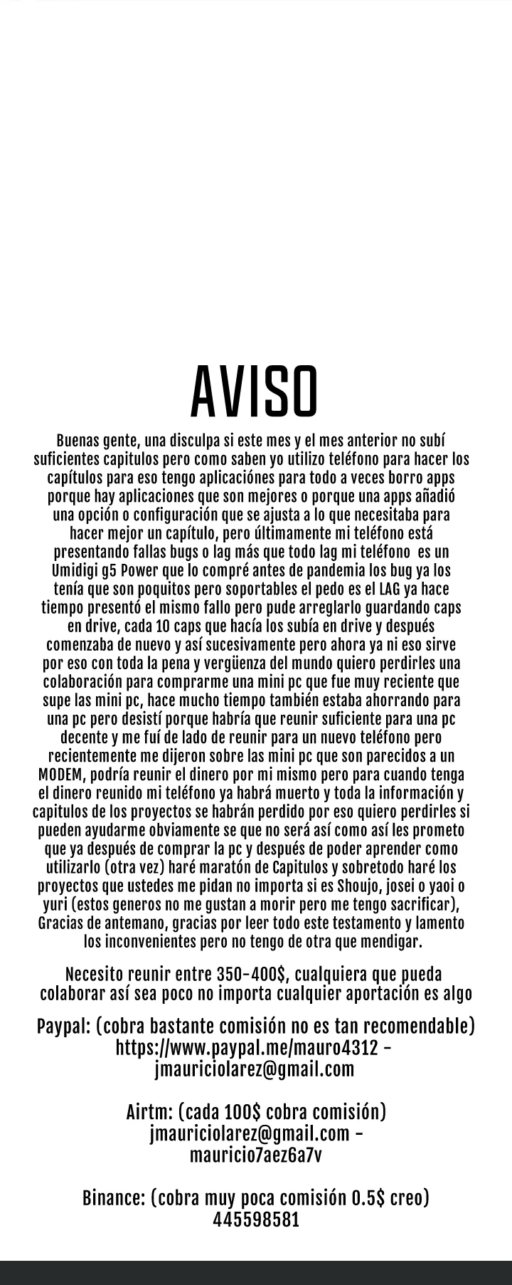 Página 32 del Manga