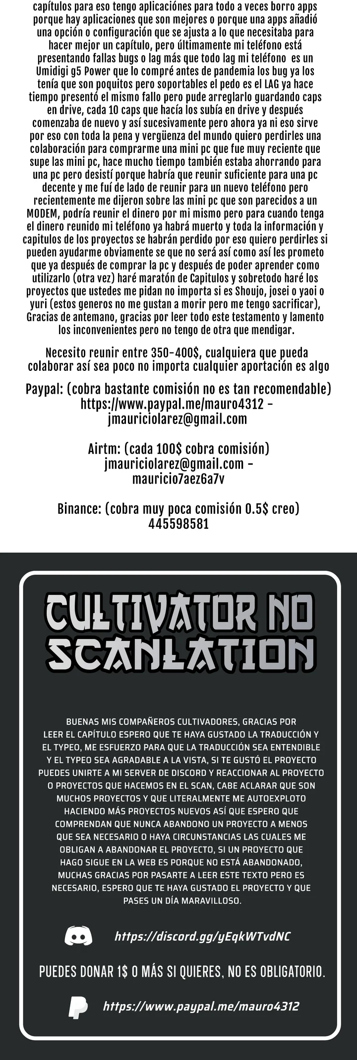 Página 26 del Manga