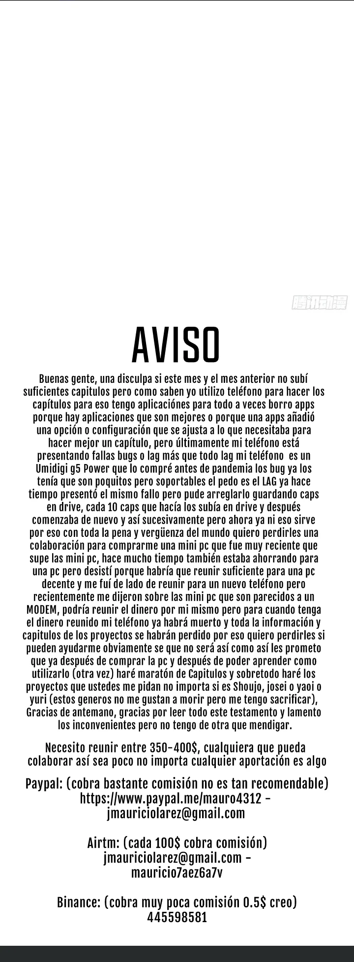 Página 29 del Manga