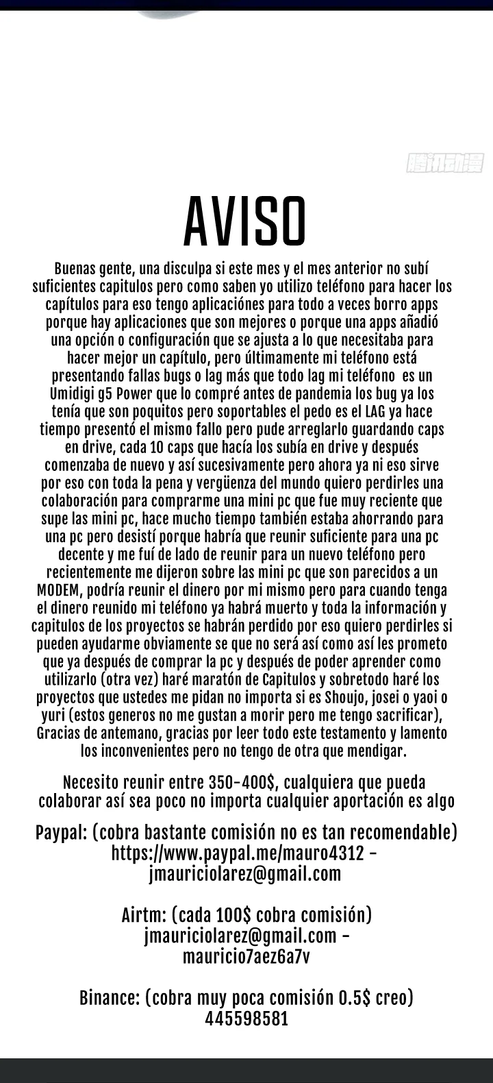 Página 29 del Manga