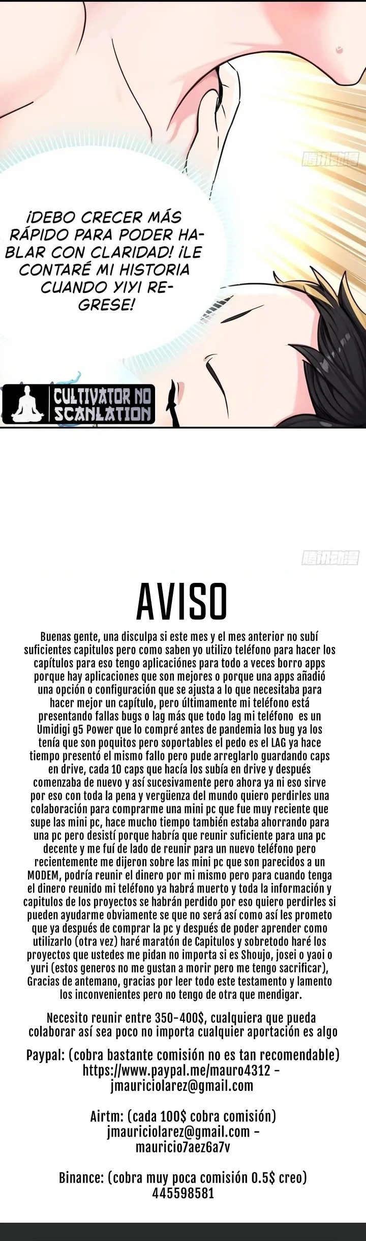 Página 33 del Manga