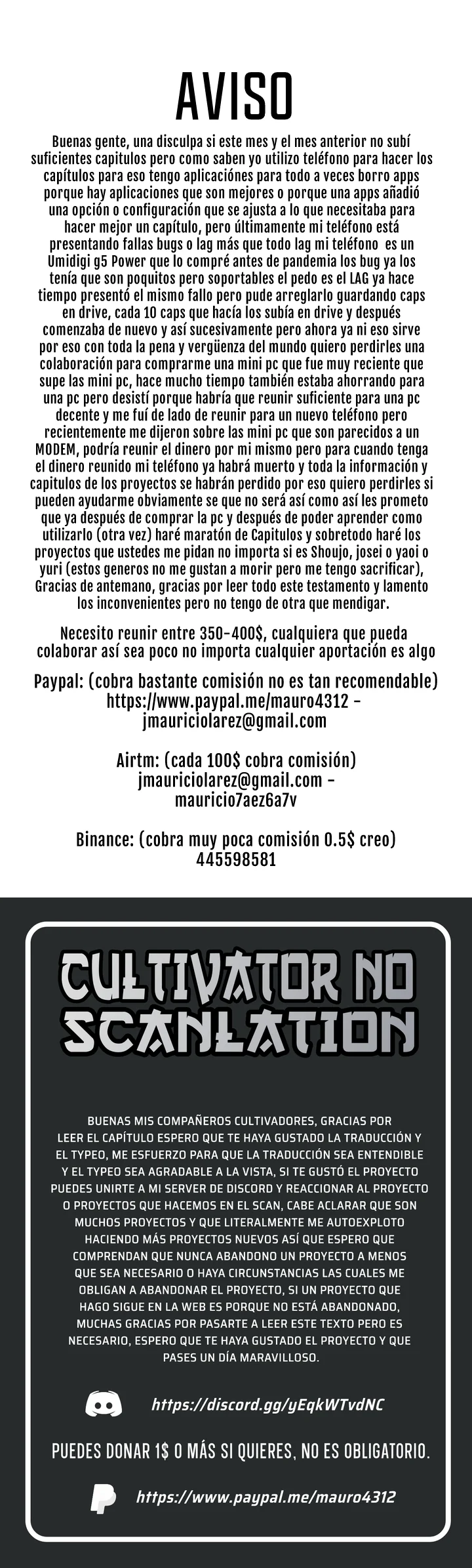 Página 31 del Manga