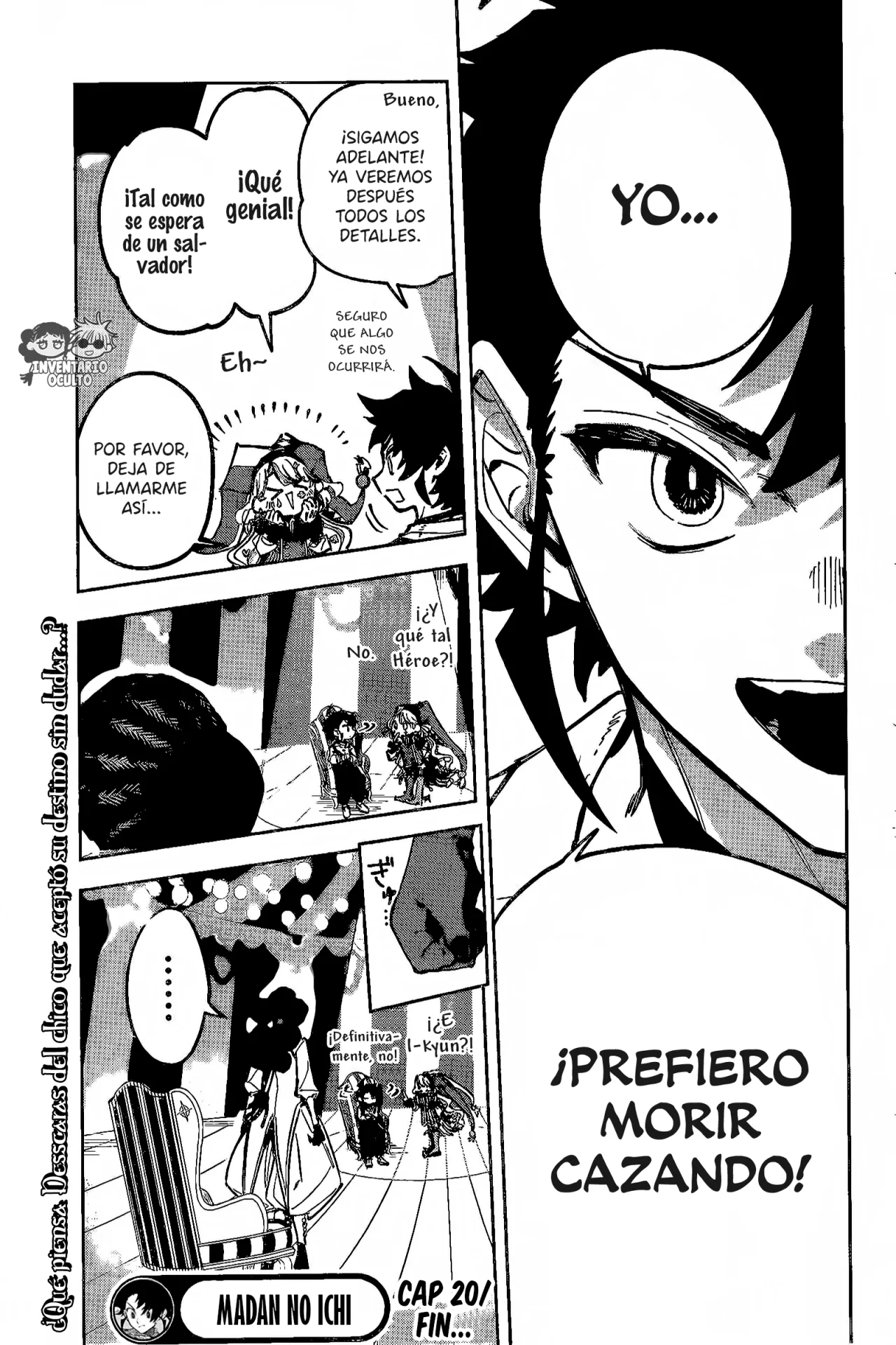 Página 20 del Manga