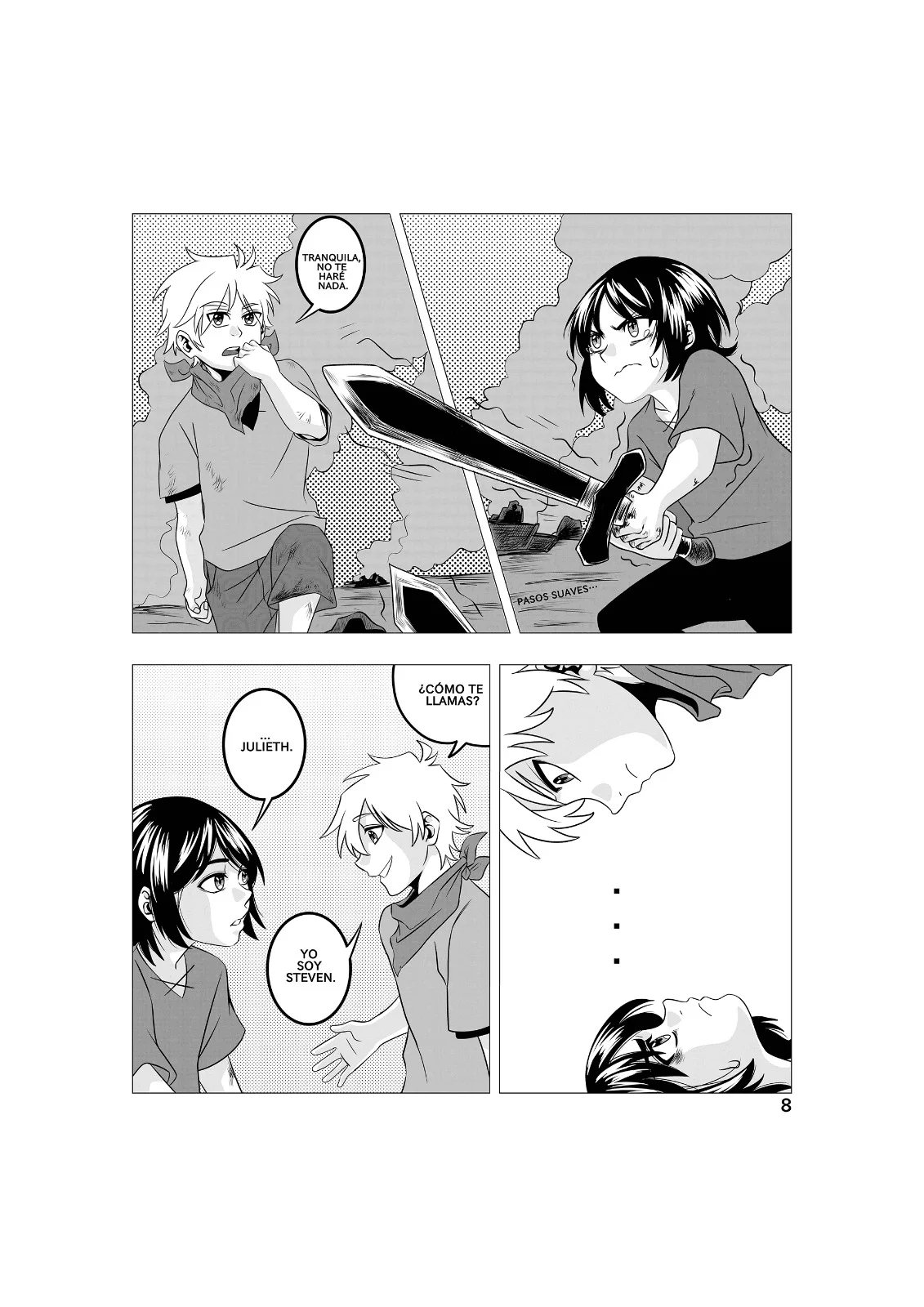 Página 8 del Manga