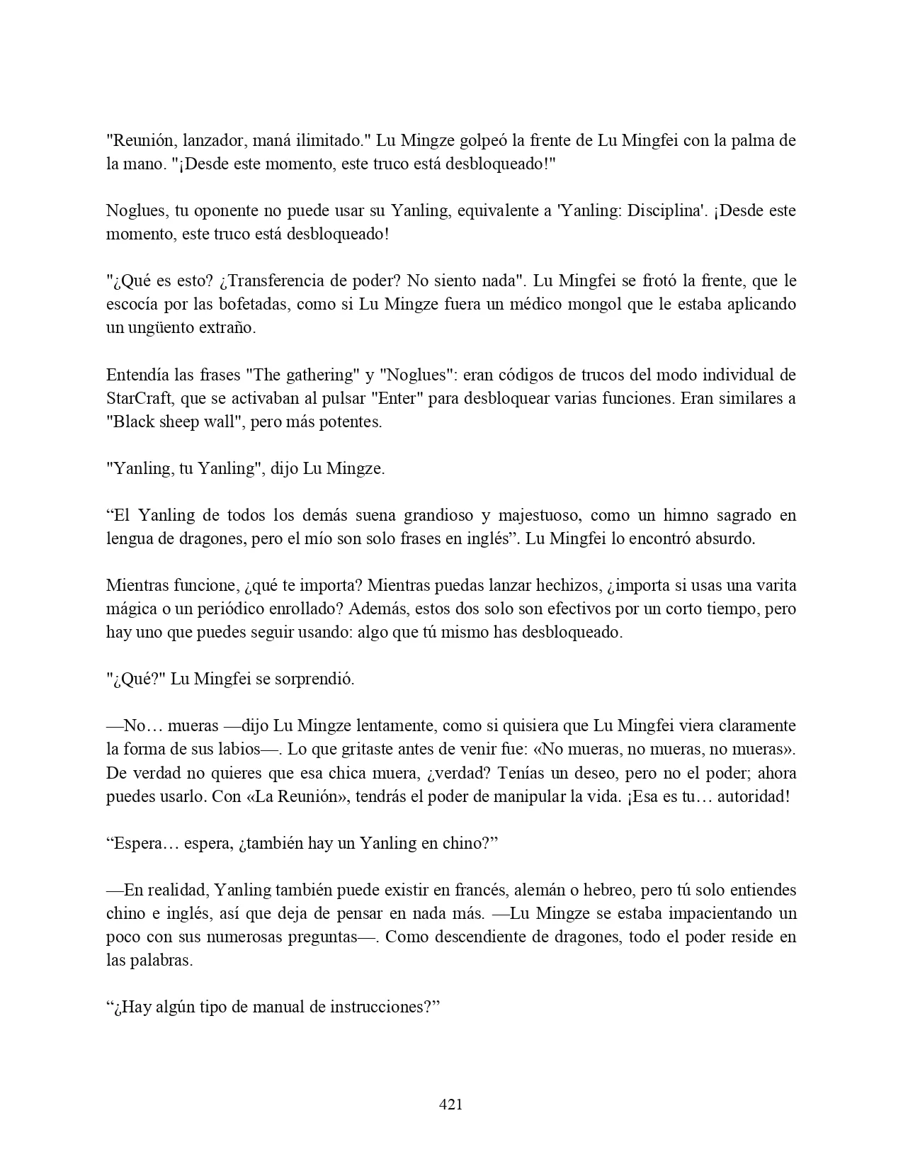 Página 23 del Manga