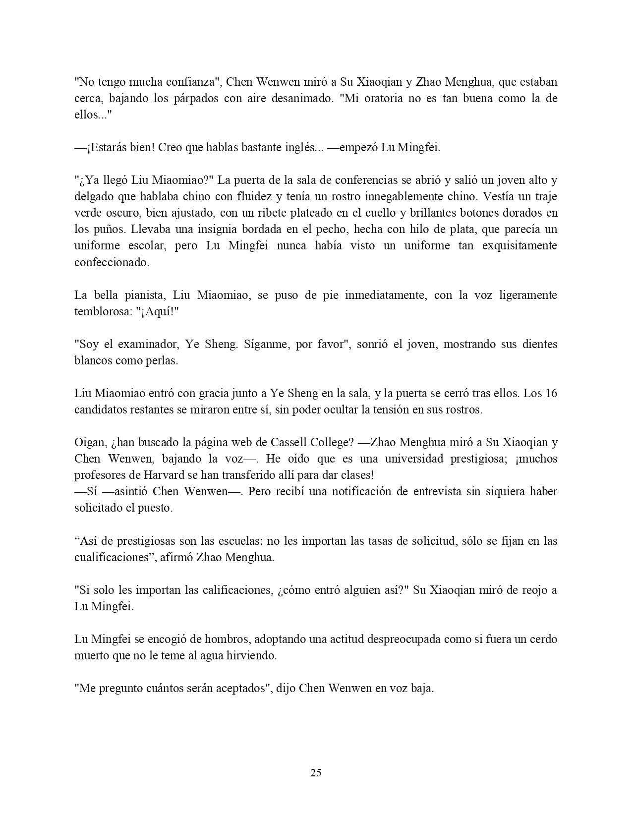 Página 20 del Manga