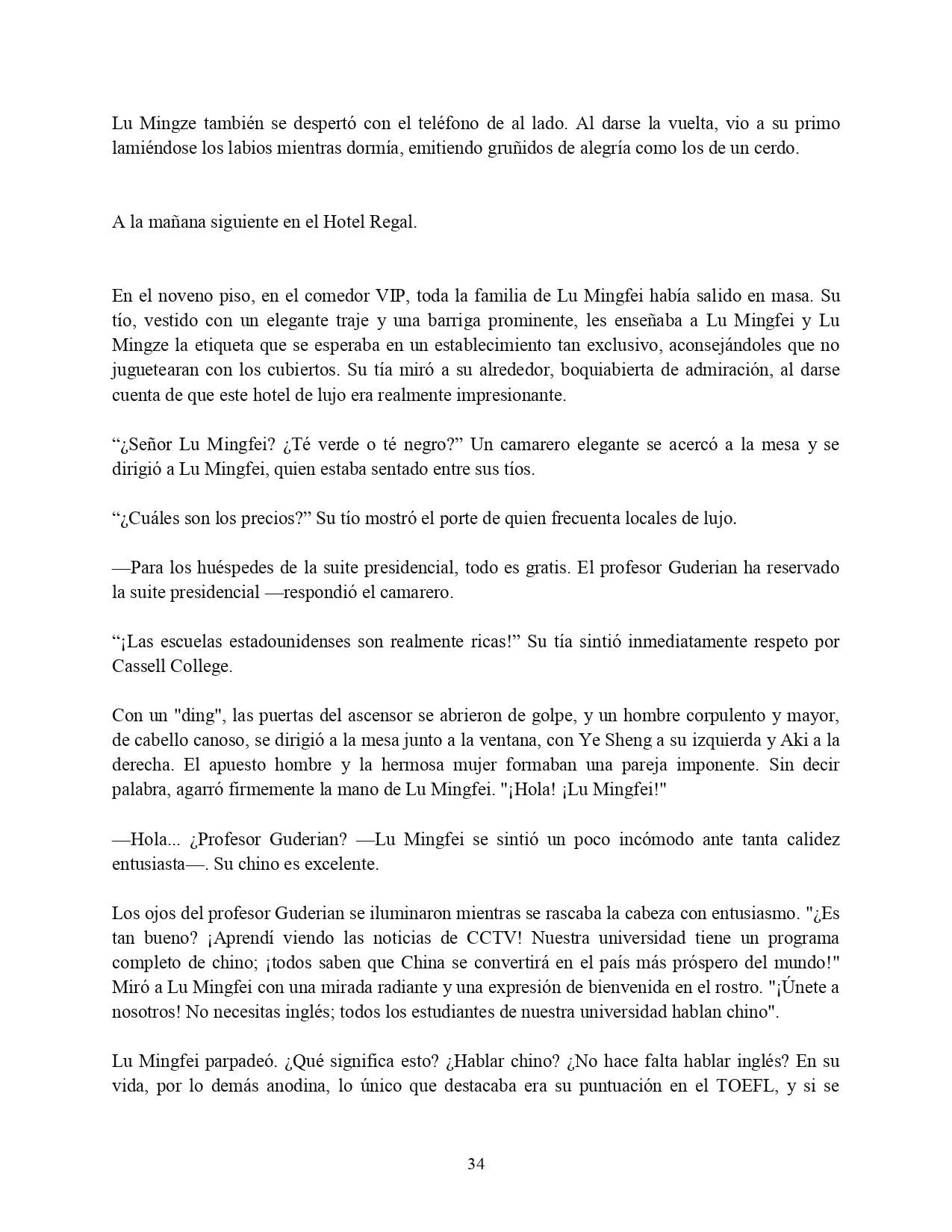 Página 29 del Manga