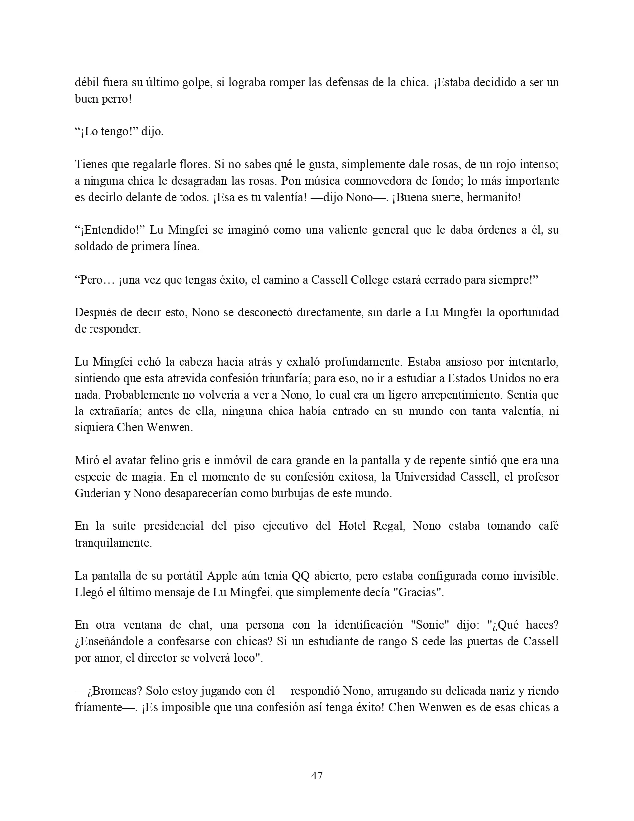 Página 42 del Manga