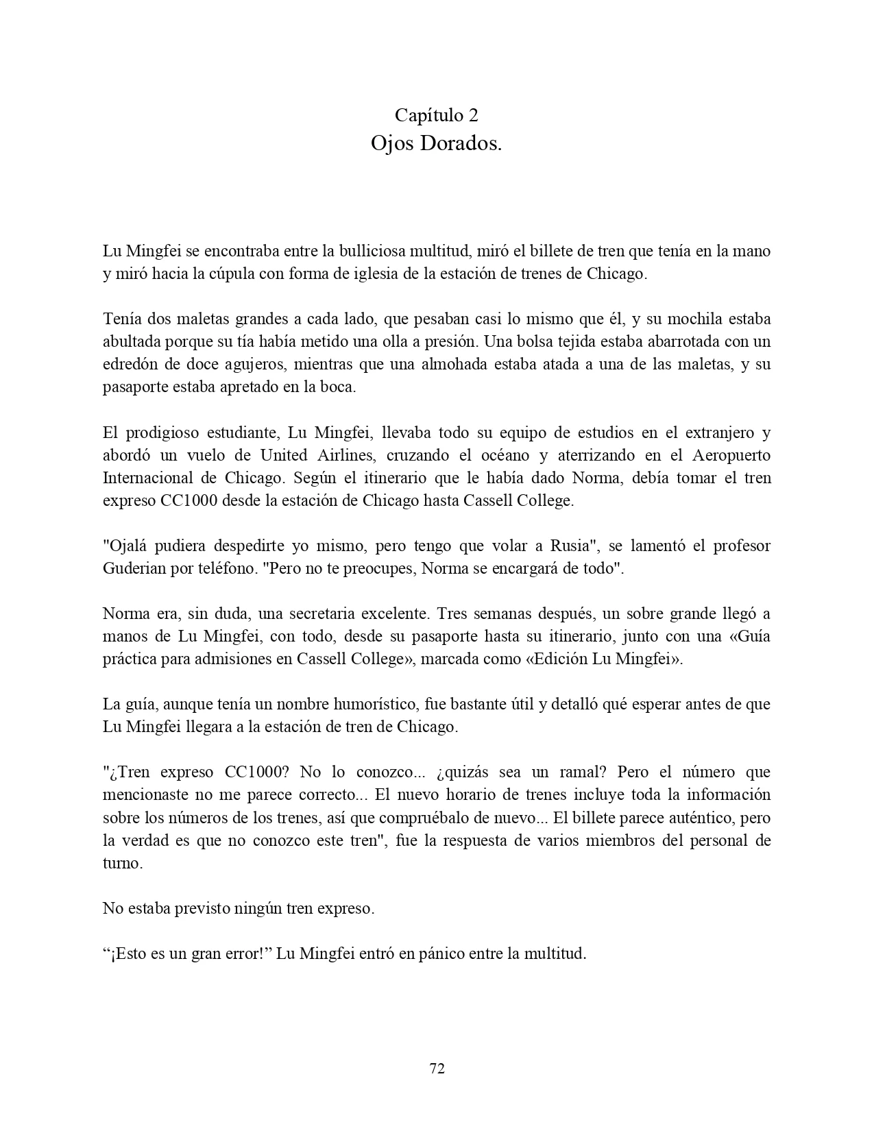 Página 31 del Manga