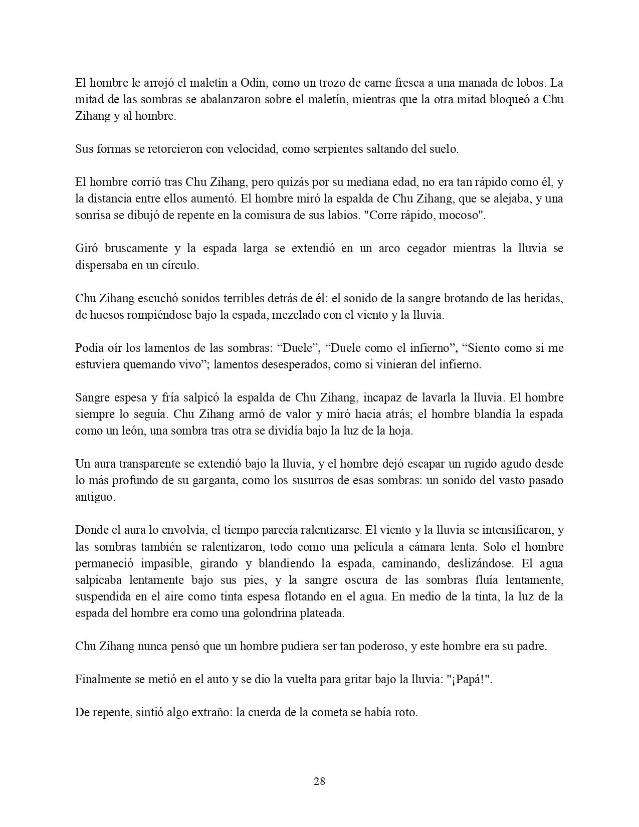 Página 31 del Manga