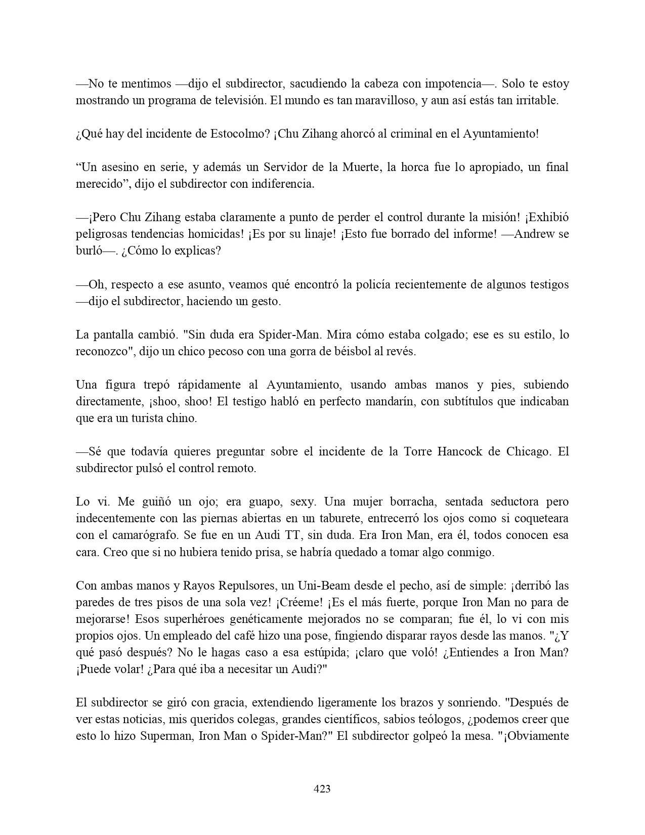 Página 15 del Manga