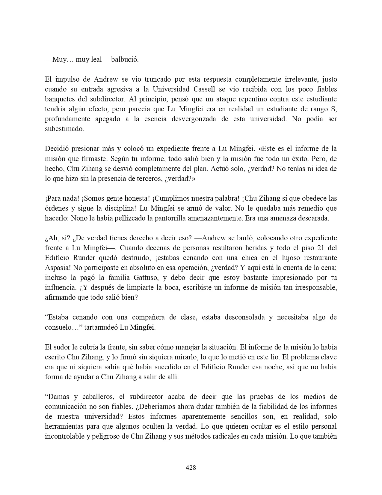 Página 20 del Manga