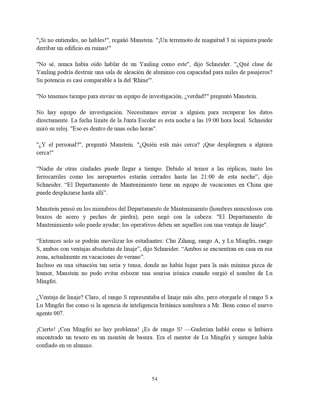 Página 20 del Manga