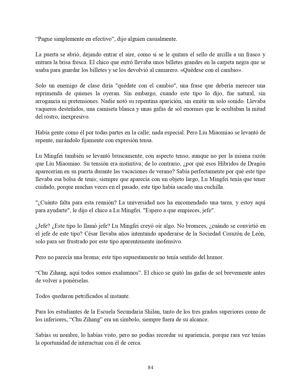 Página 21 del Manga