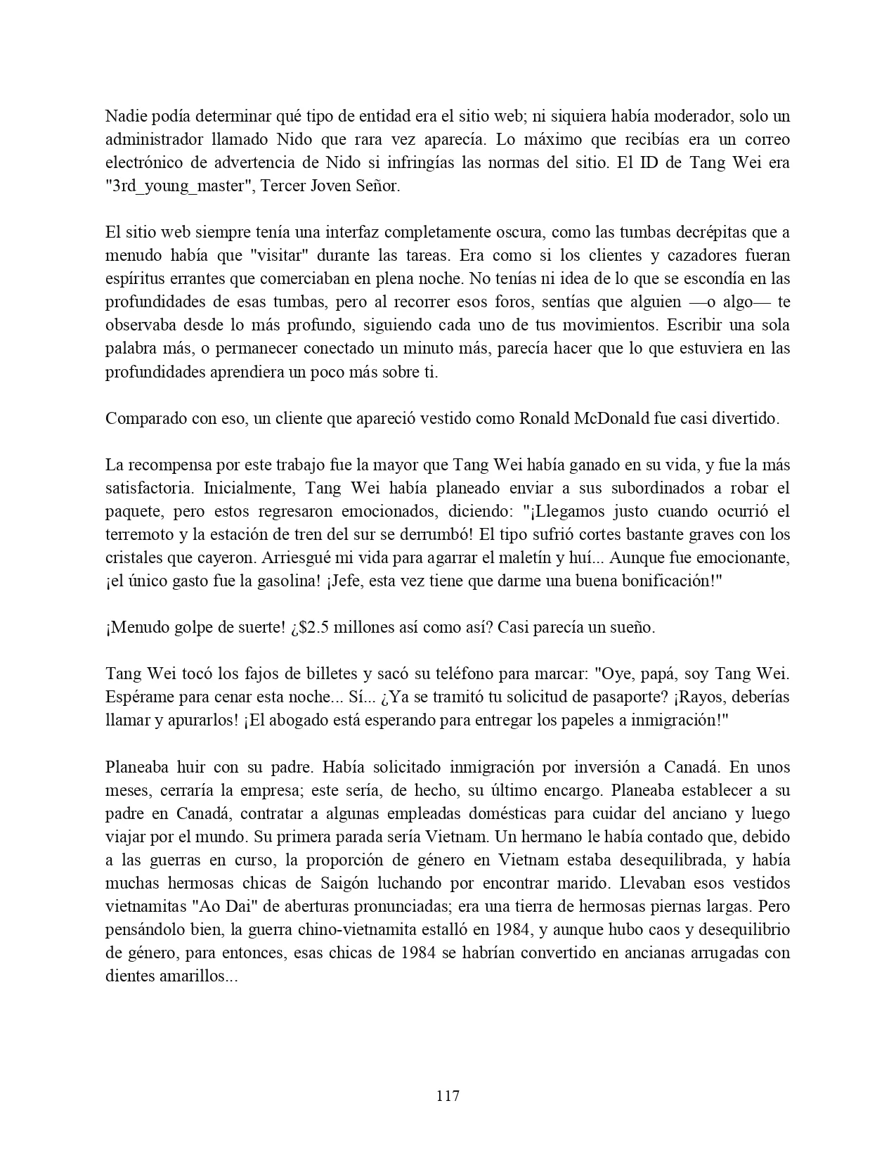 Página 21 del Manga