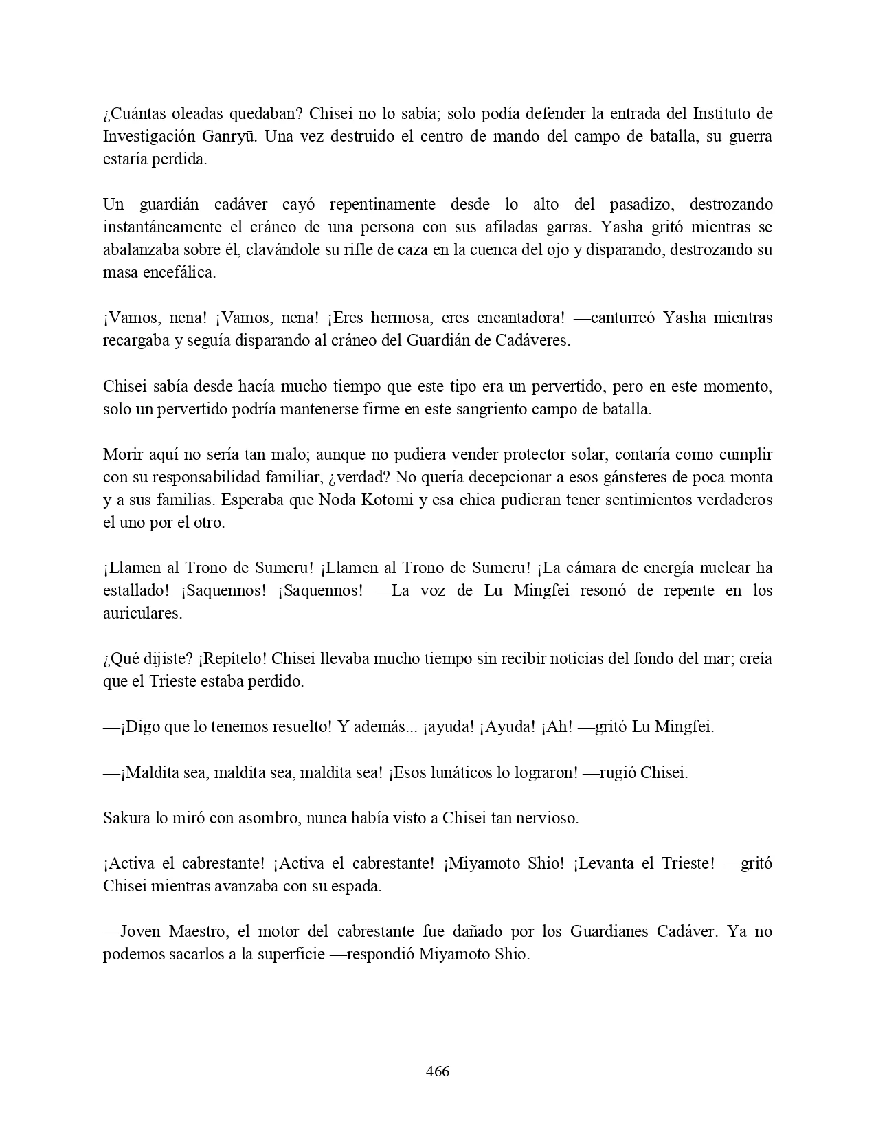 Página 31 del Manga