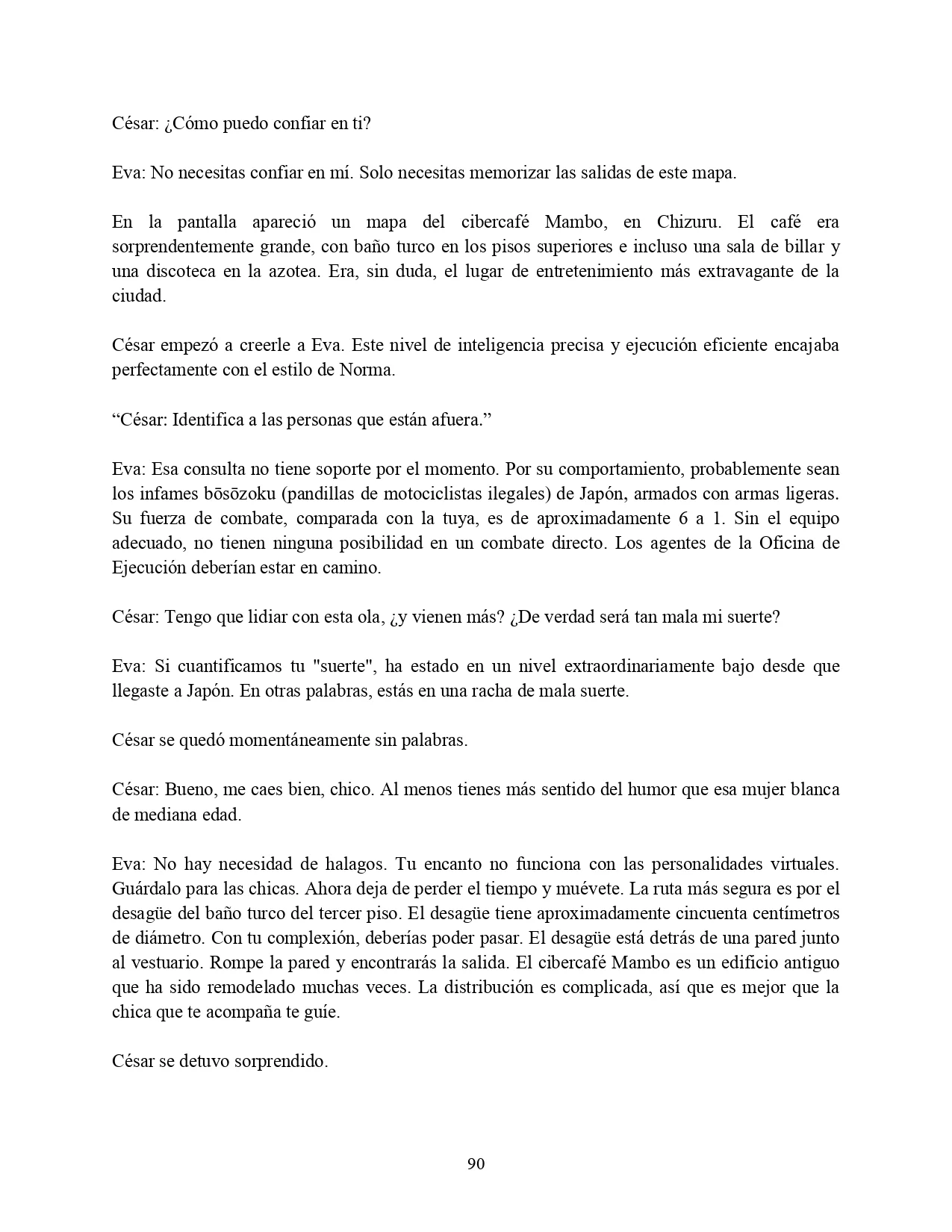 Página 31 del Manga