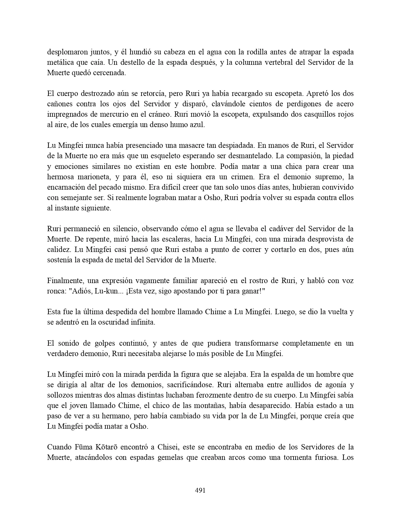 Página 52 del Manga