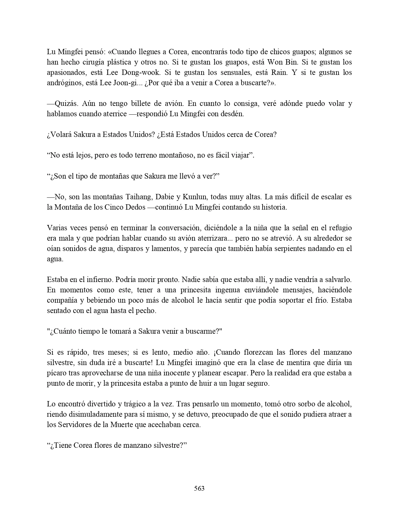 Página 61 del Manga