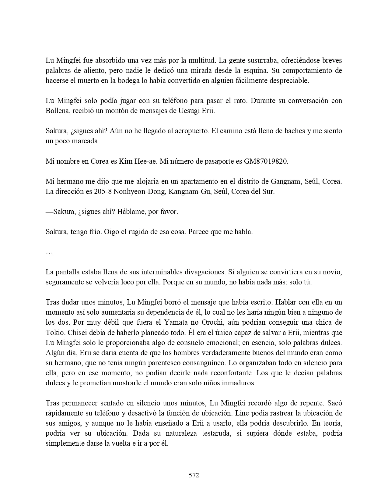 Página 70 del Manga